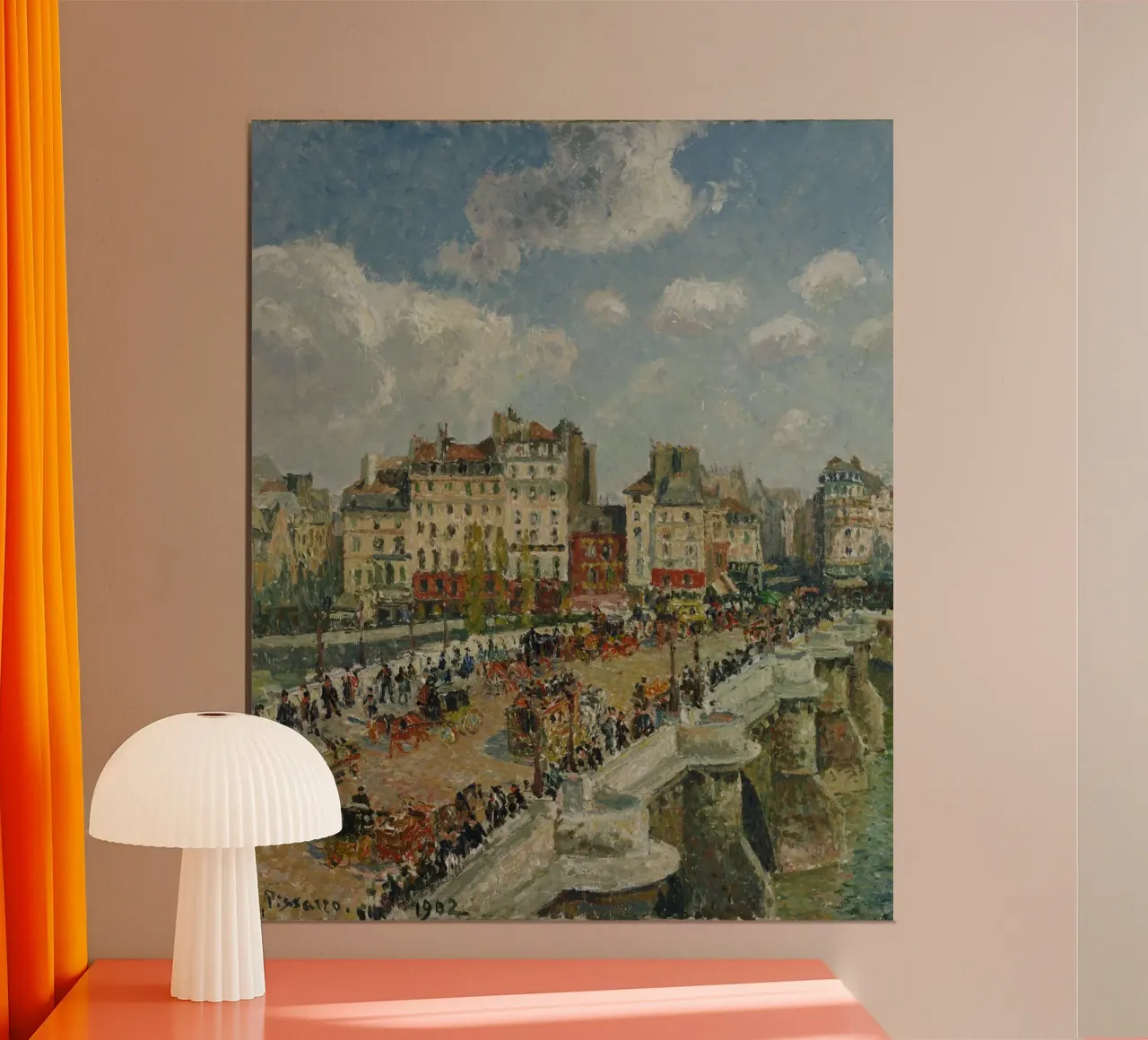 Camille Pissarro - Il Pont-Neuf poster da Timeless Artworks