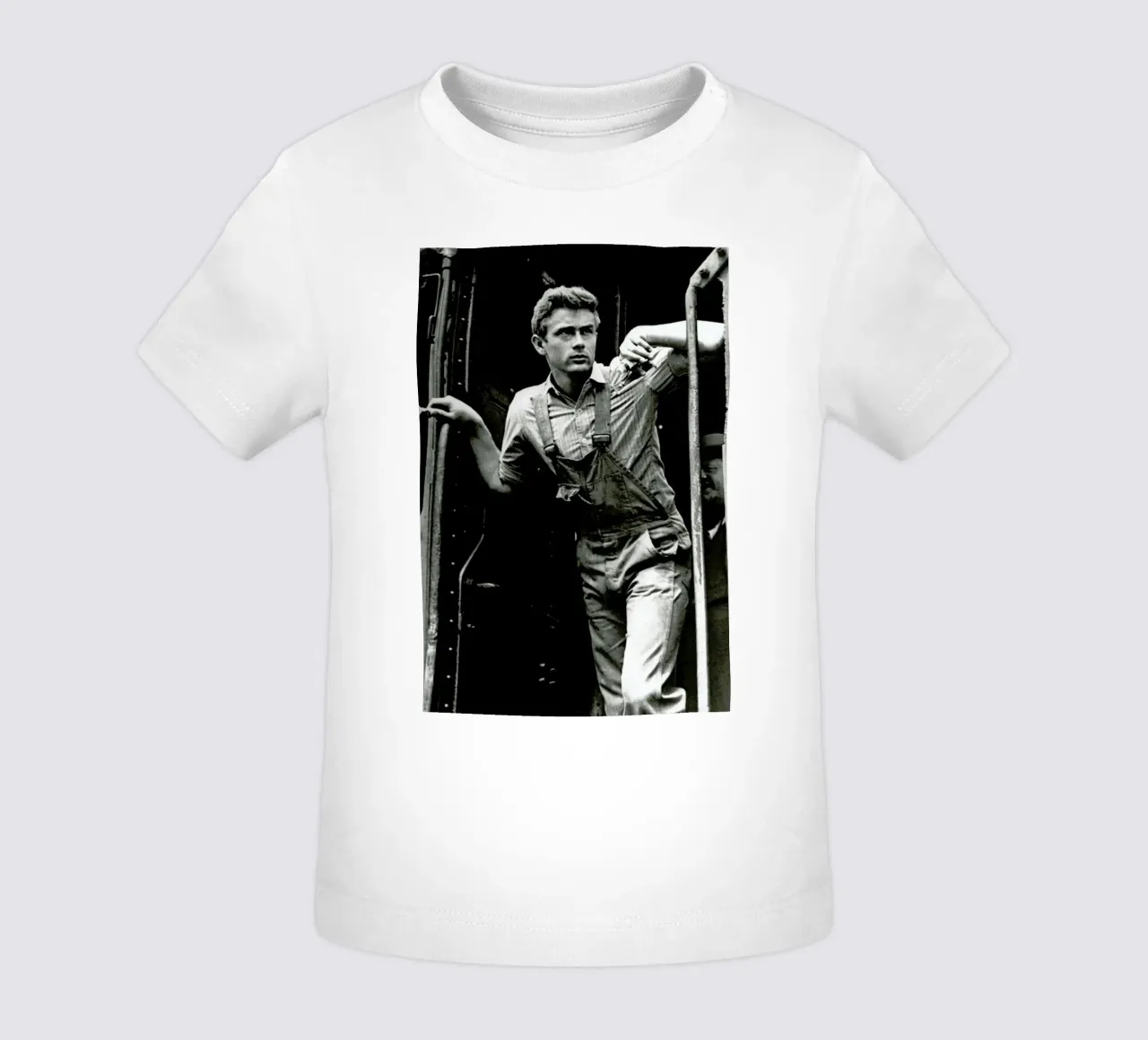 James Dean, 'East of Eden' maglietta neonato da Gallery Print and Art Limited