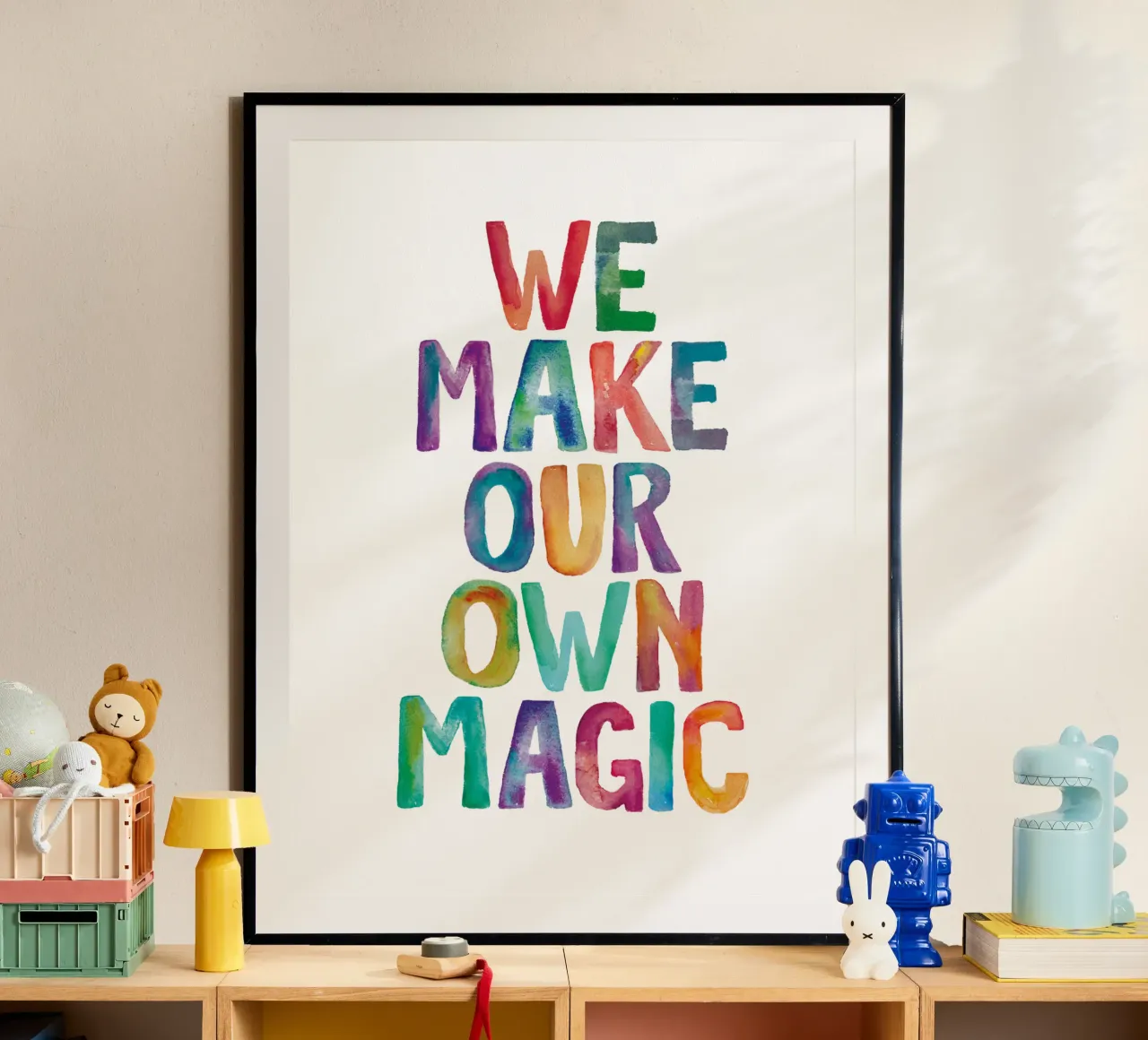 We Make Our Own Magic Motivation for Kids Children hahnemühle by THE MOTIVATED TYPE