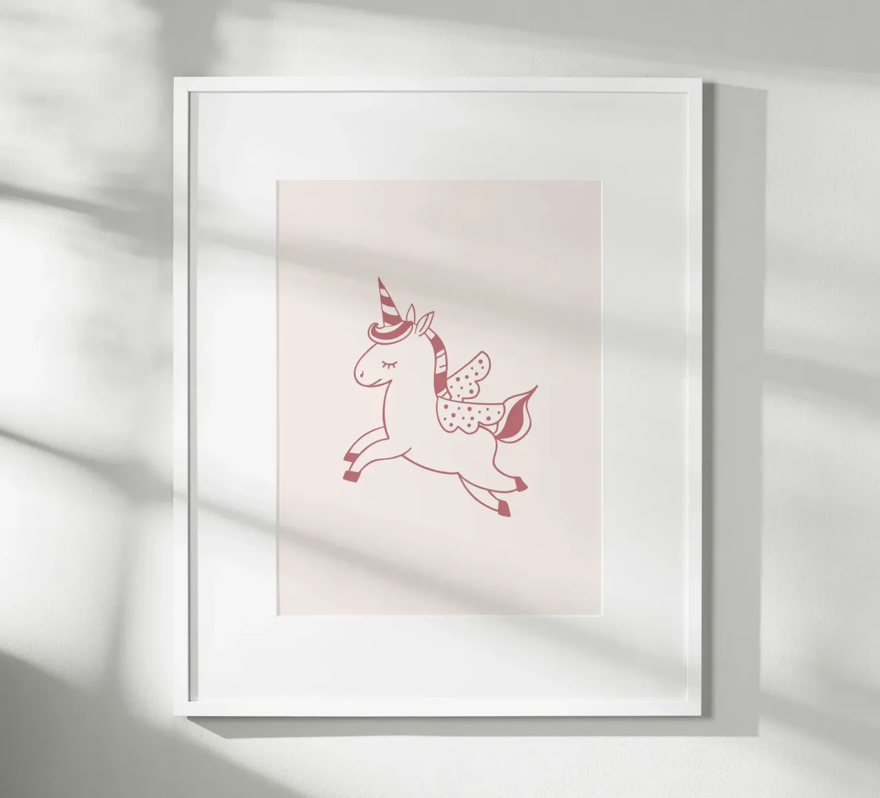 Unicorn poster by KRUTH DESIGN
