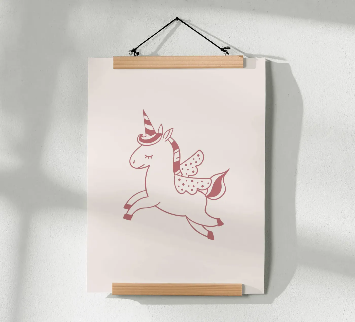 Unicorn poster by KRUTH DESIGN