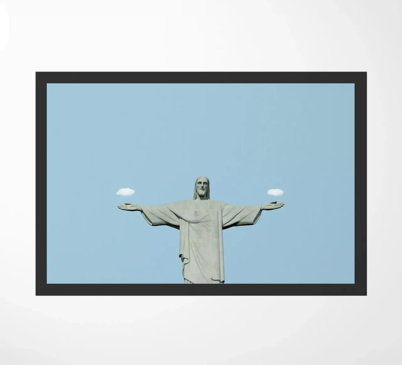 Zenquilibrium doormat by Rafael Burato