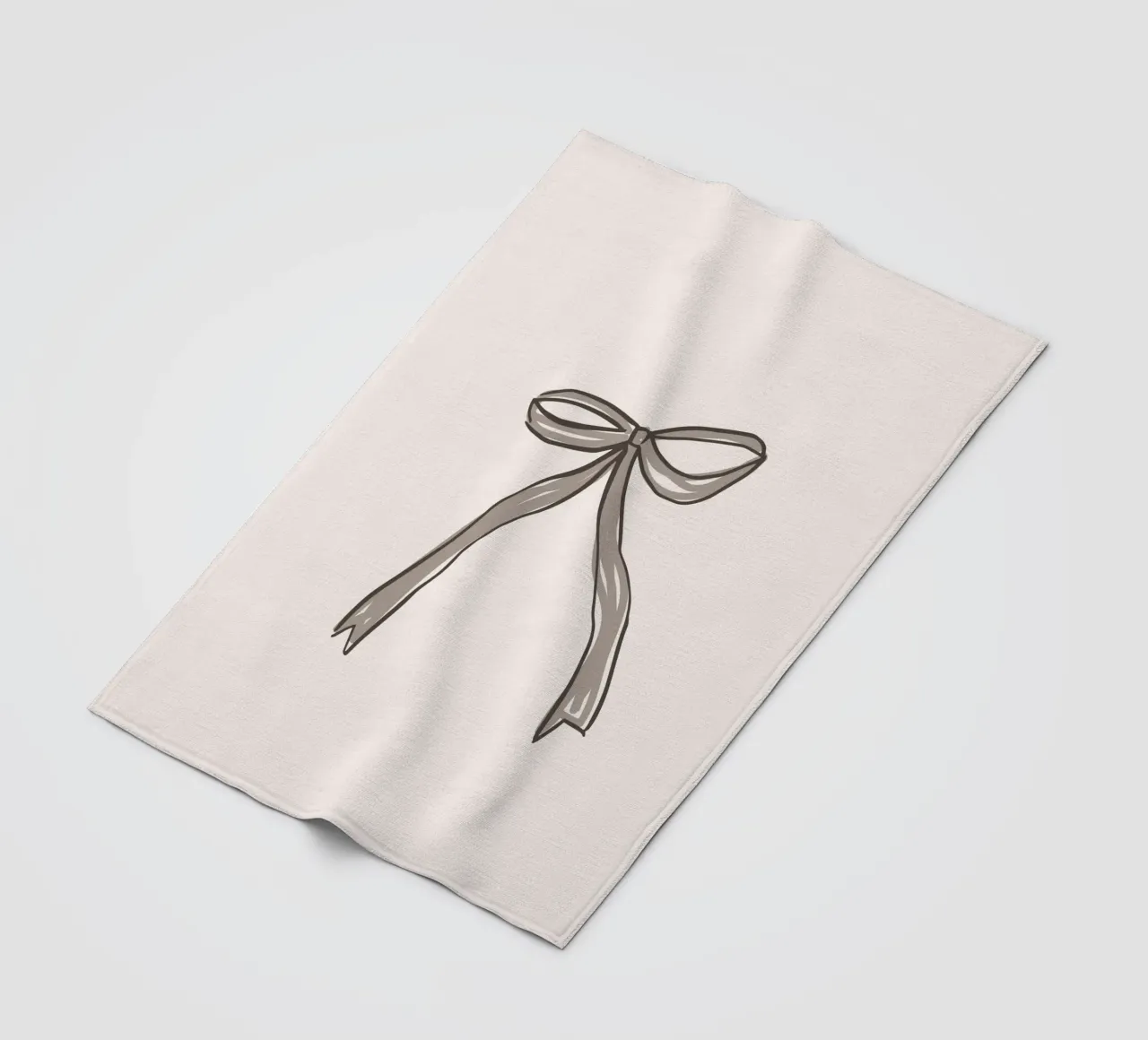 Loop fleece blanket by KRUTH DESIGN
