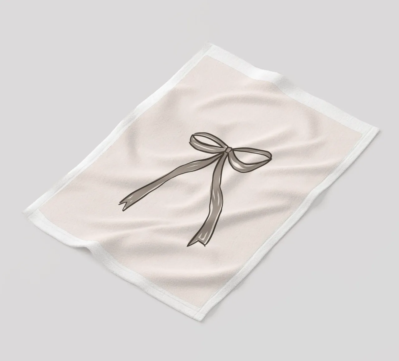 Loop fleece blanket by KRUTH DESIGN