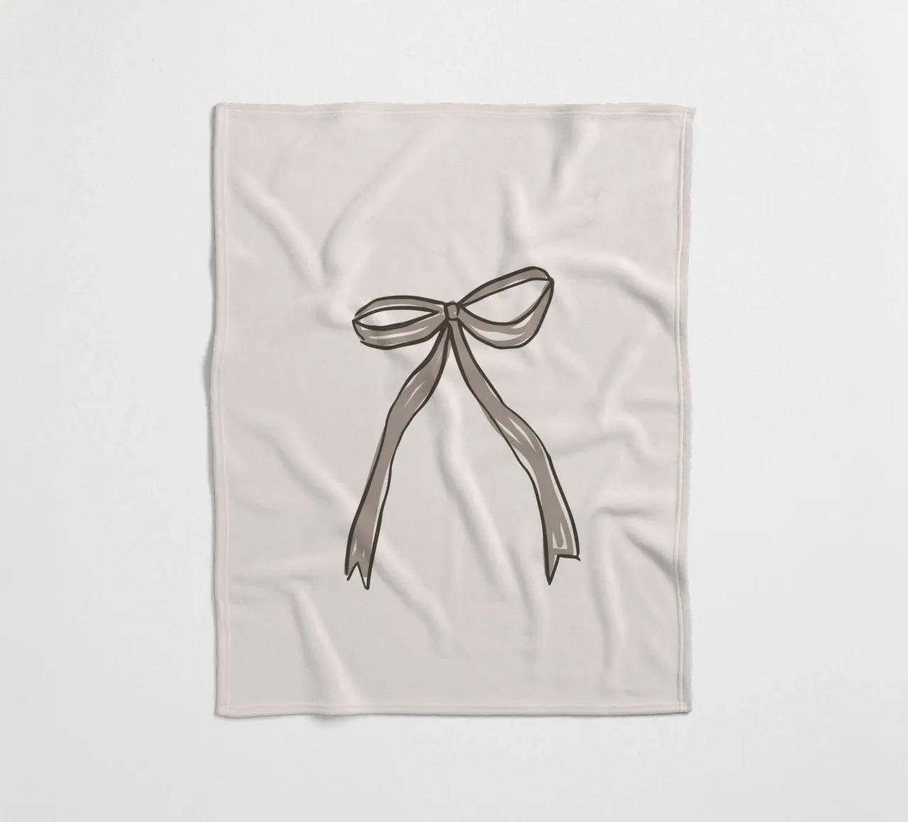 Loop fleece blanket by KRUTH DESIGN
