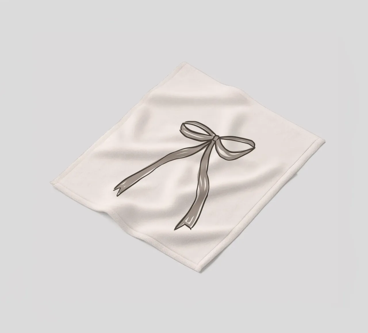 Loop fleece blanket by KRUTH DESIGN