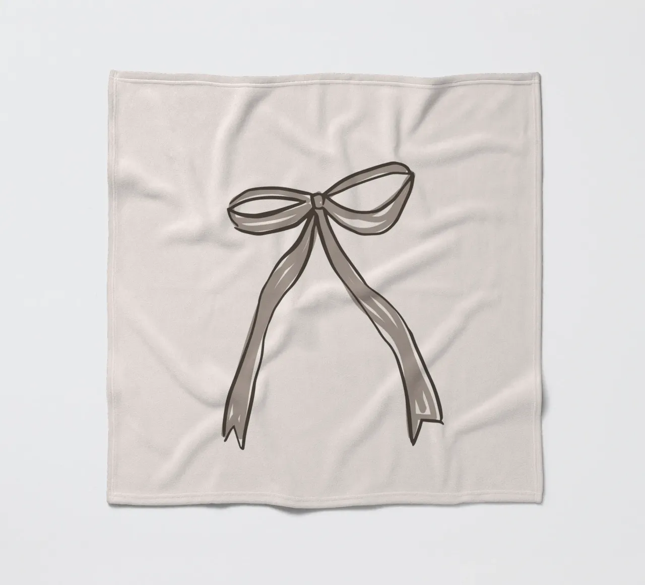 Loop fleece blanket by KRUTH DESIGN
