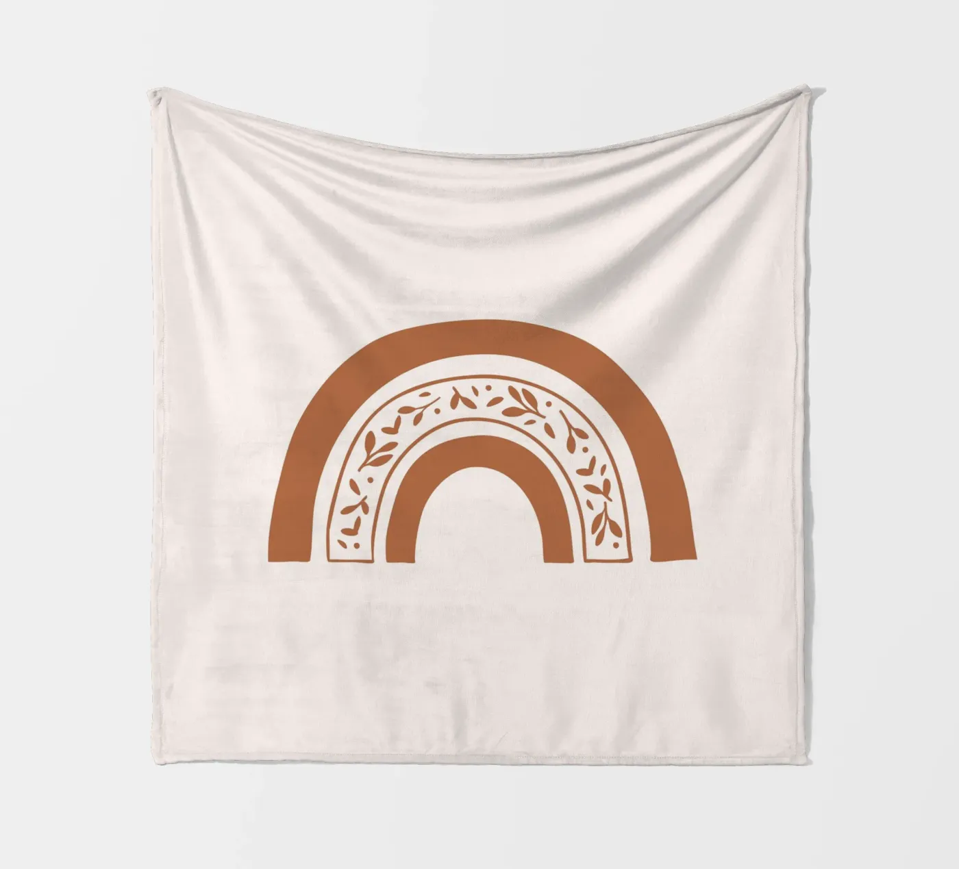 Rainbow fleece blanket by KRUTH DESIGN