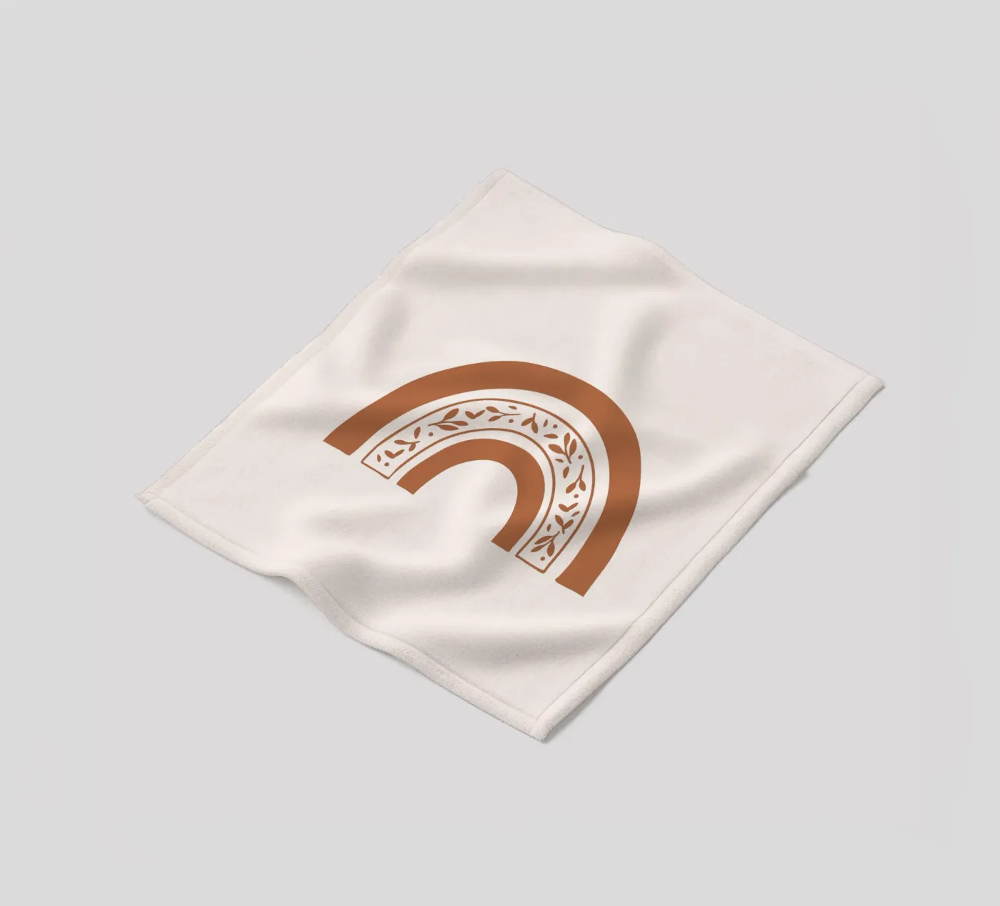 Rainbow fleece blanket by KRUTH DESIGN