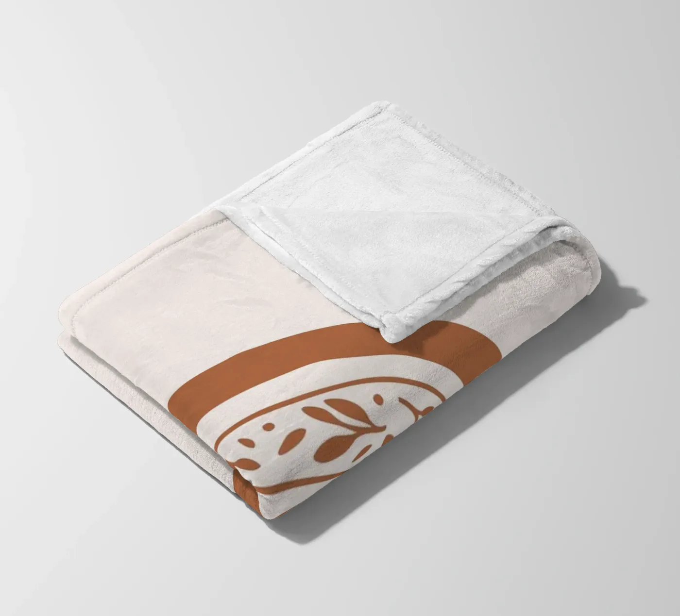 Rainbow fleece blanket by KRUTH DESIGN