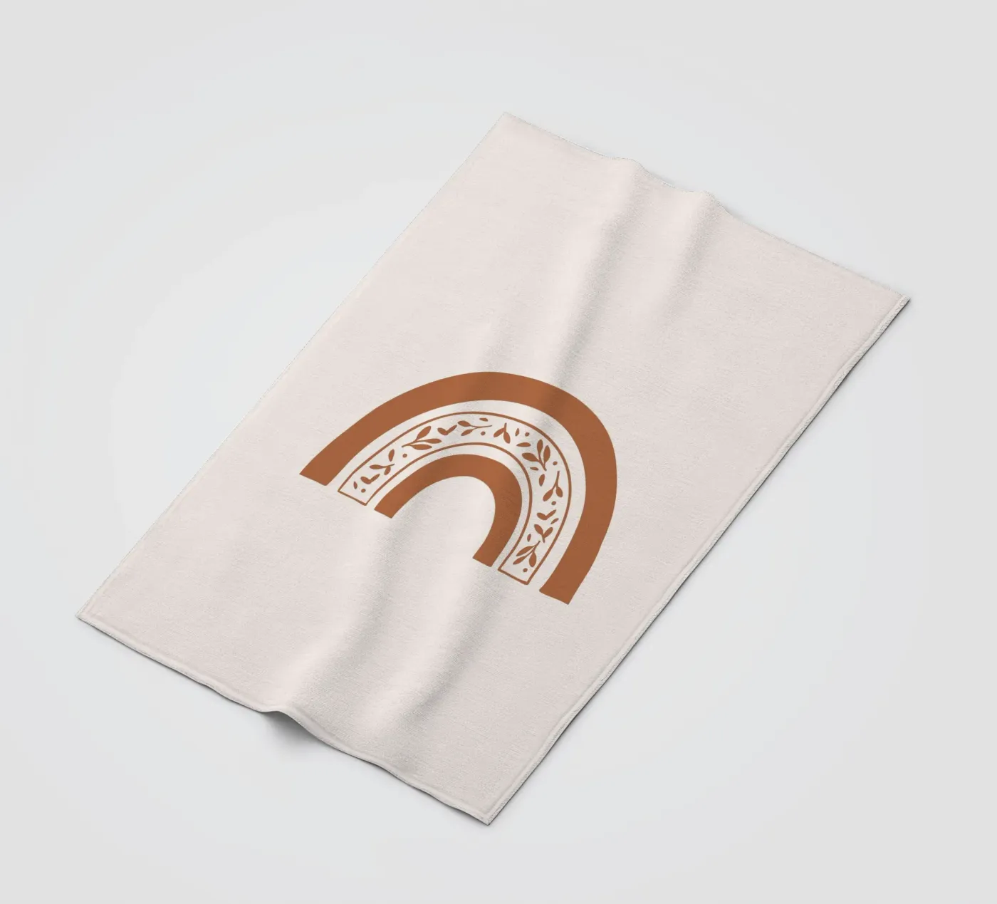 Rainbow fleece blanket by KRUTH DESIGN