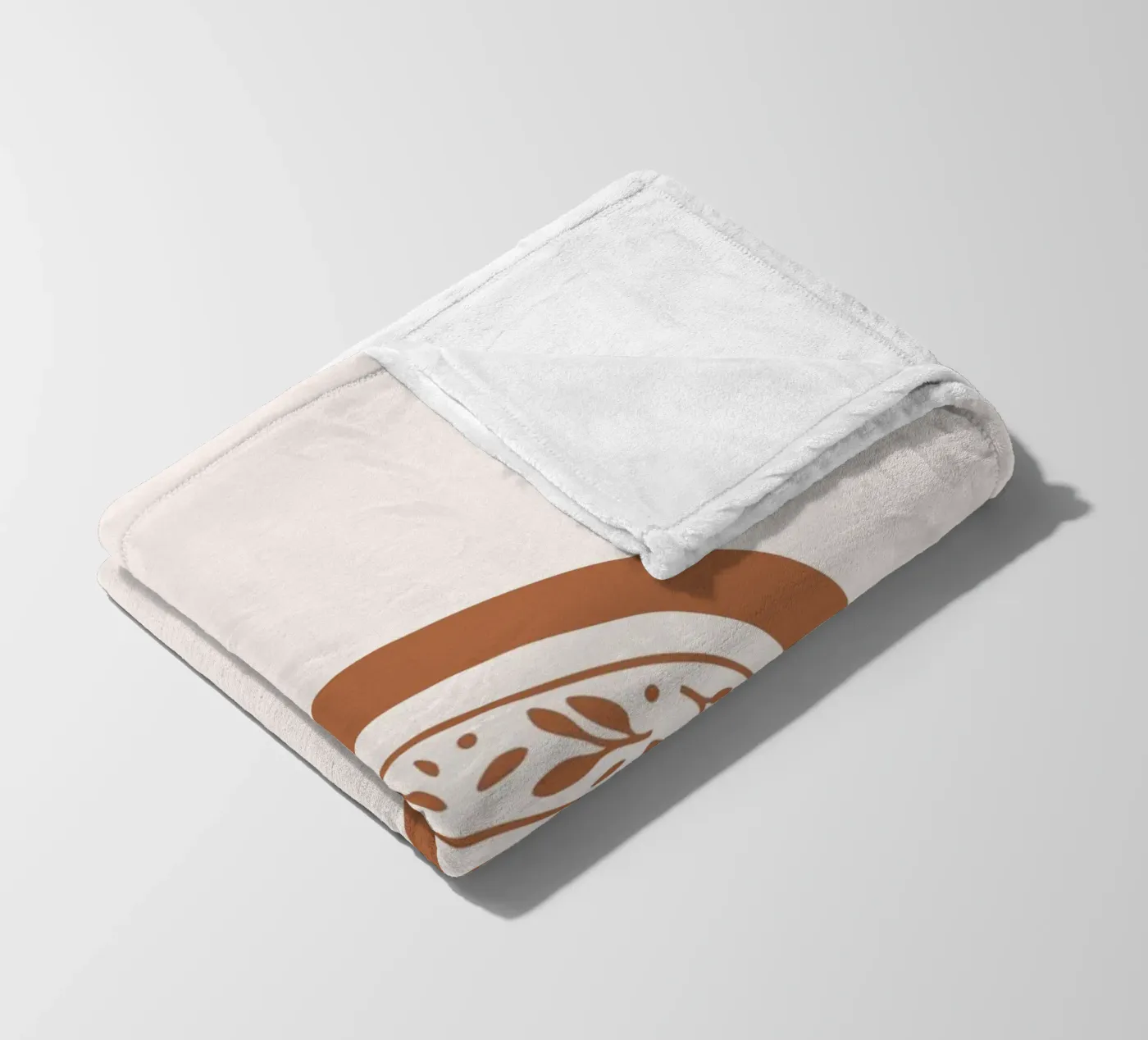 Rainbow fleece blanket by KRUTH DESIGN
