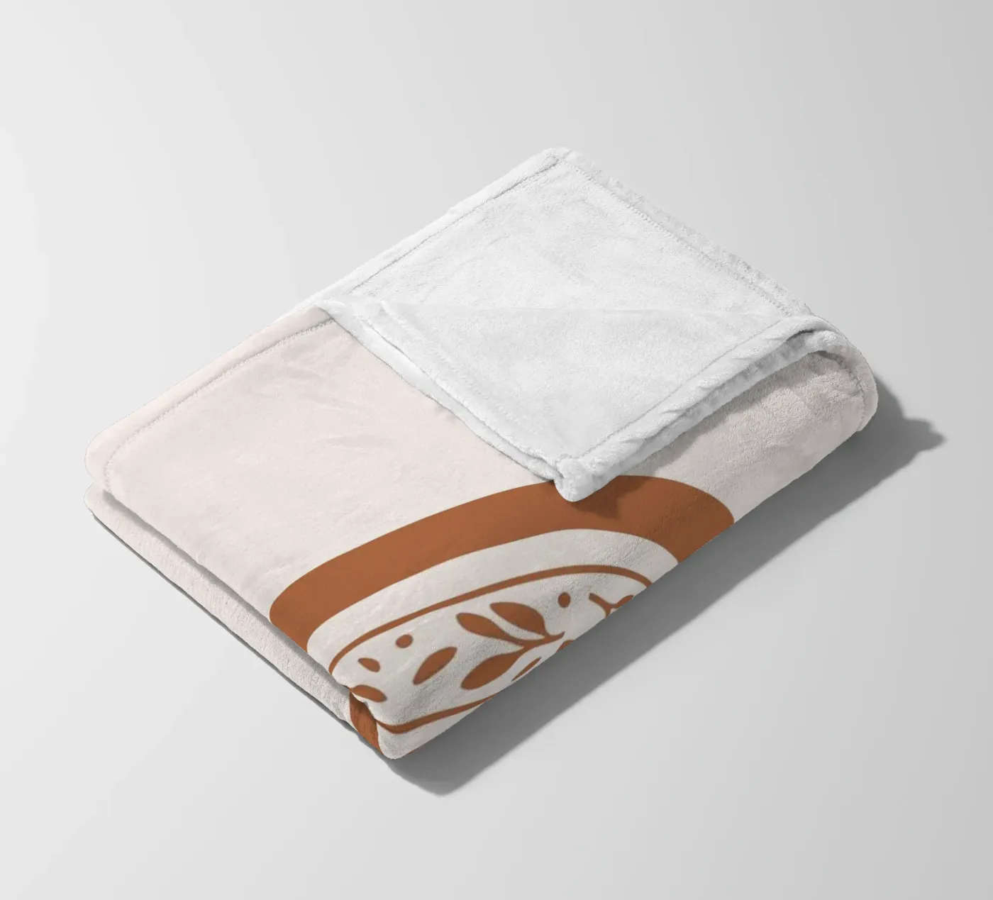 Rainbow fleece blanket by KRUTH DESIGN