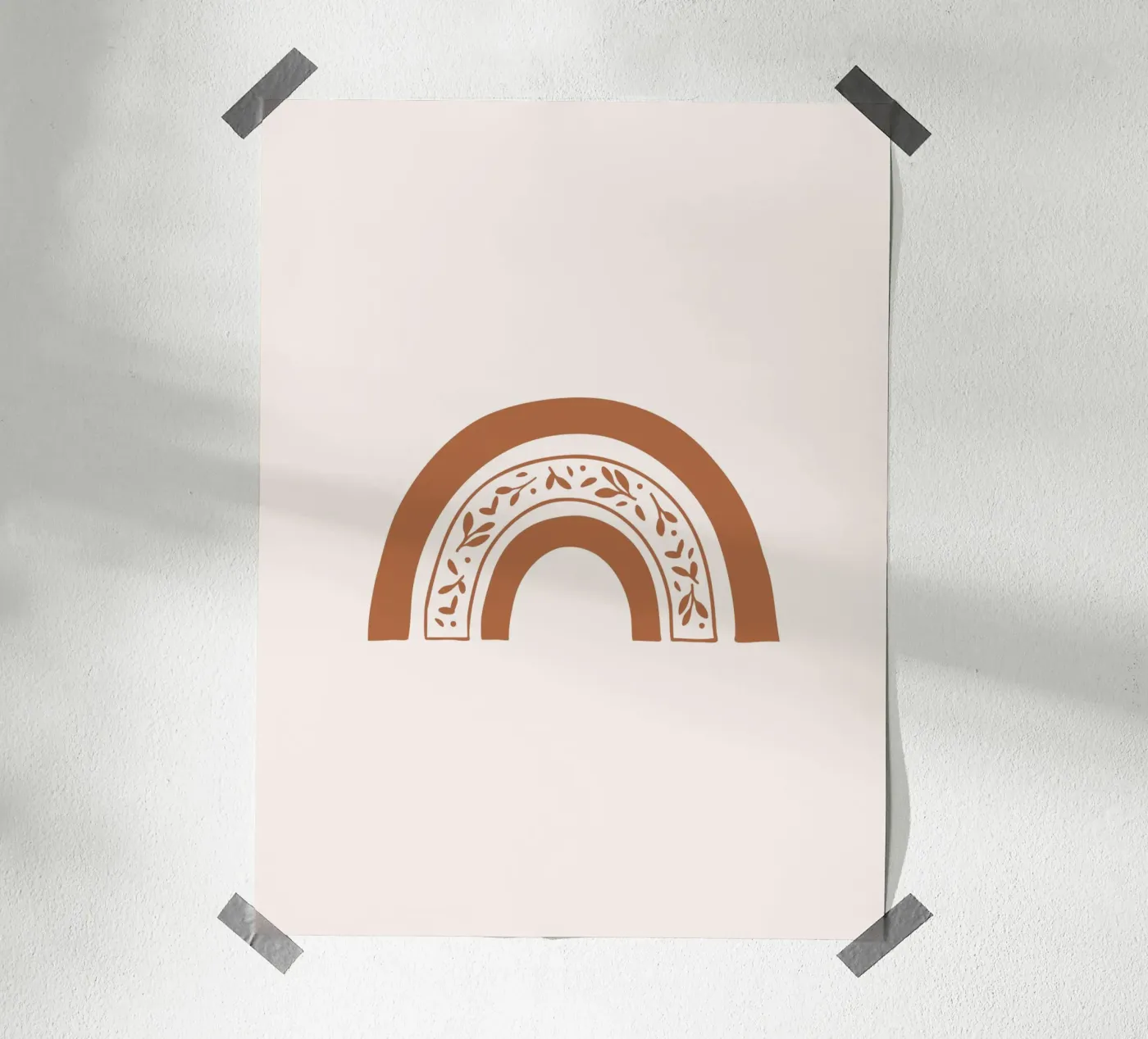 Rainbow poster by KRUTH DESIGN