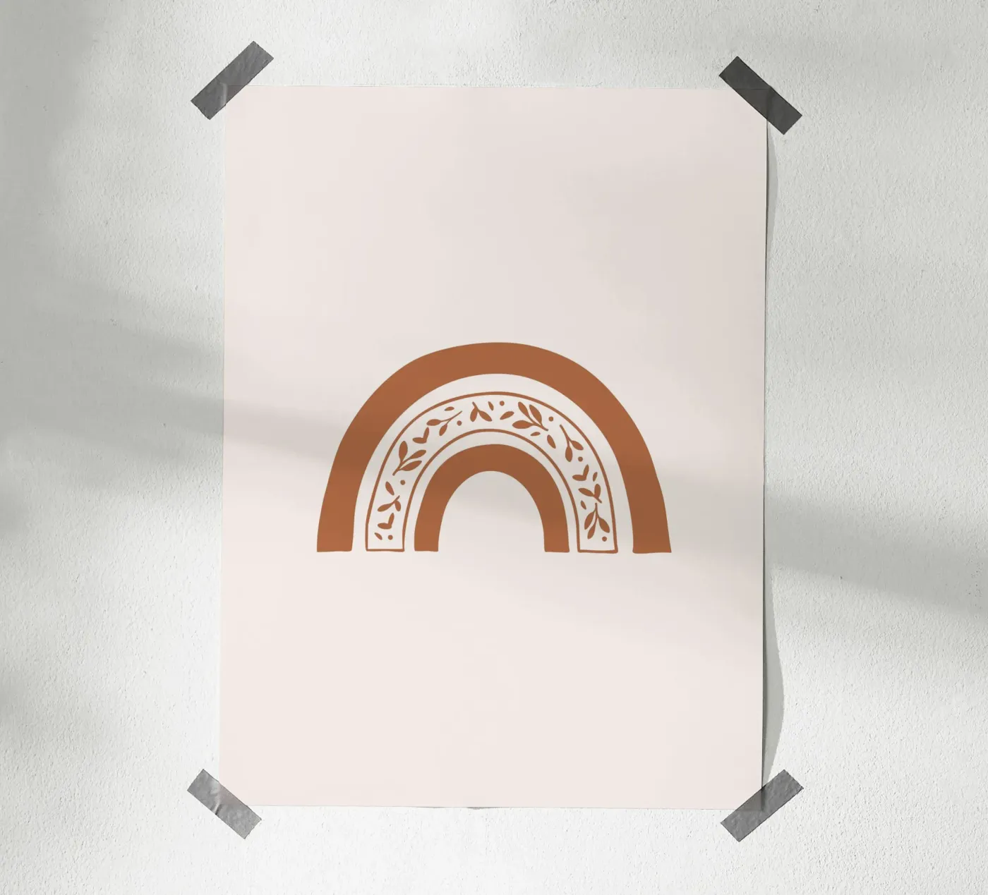 Rainbow poster by KRUTH DESIGN