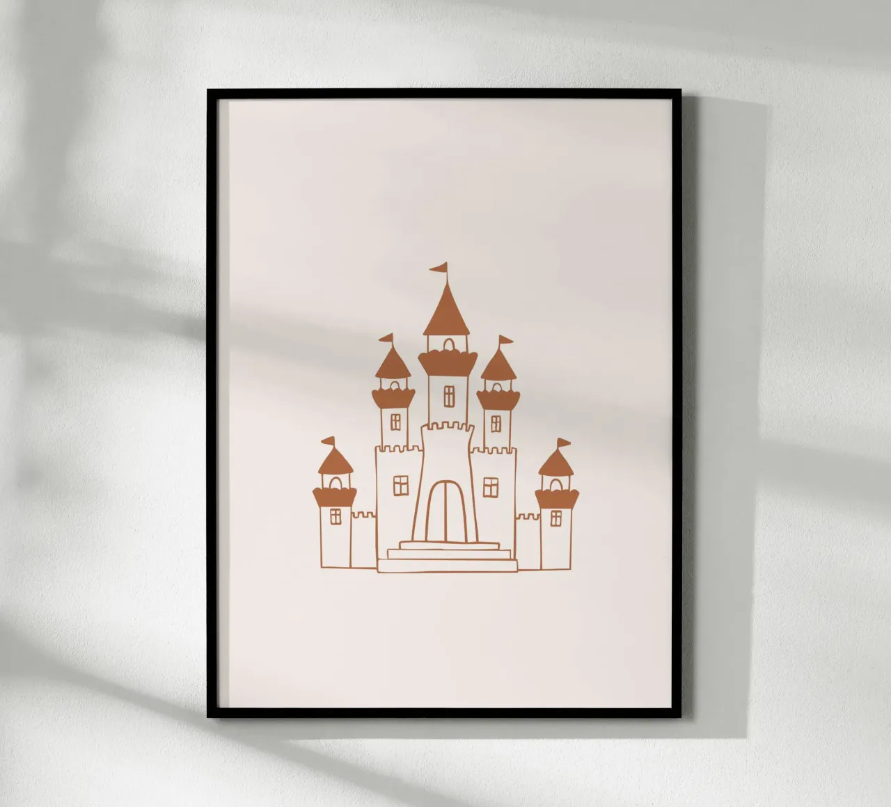 Castello poster da KRUTH DESIGN