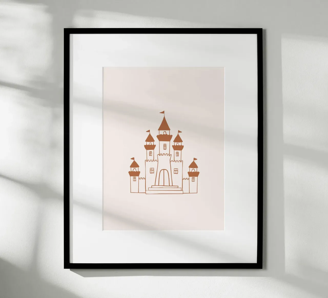 Castello poster da KRUTH DESIGN