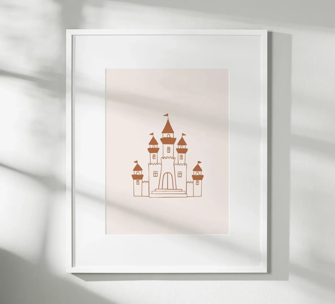 Castle poster by KRUTH DESIGN