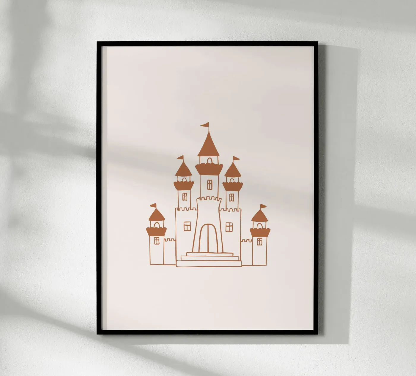 Castle poster by KRUTH DESIGN