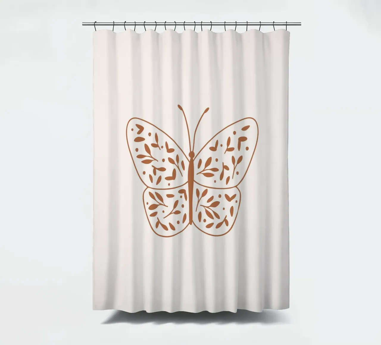 Farfalla tenda da doccia da KRUTH DESIGN