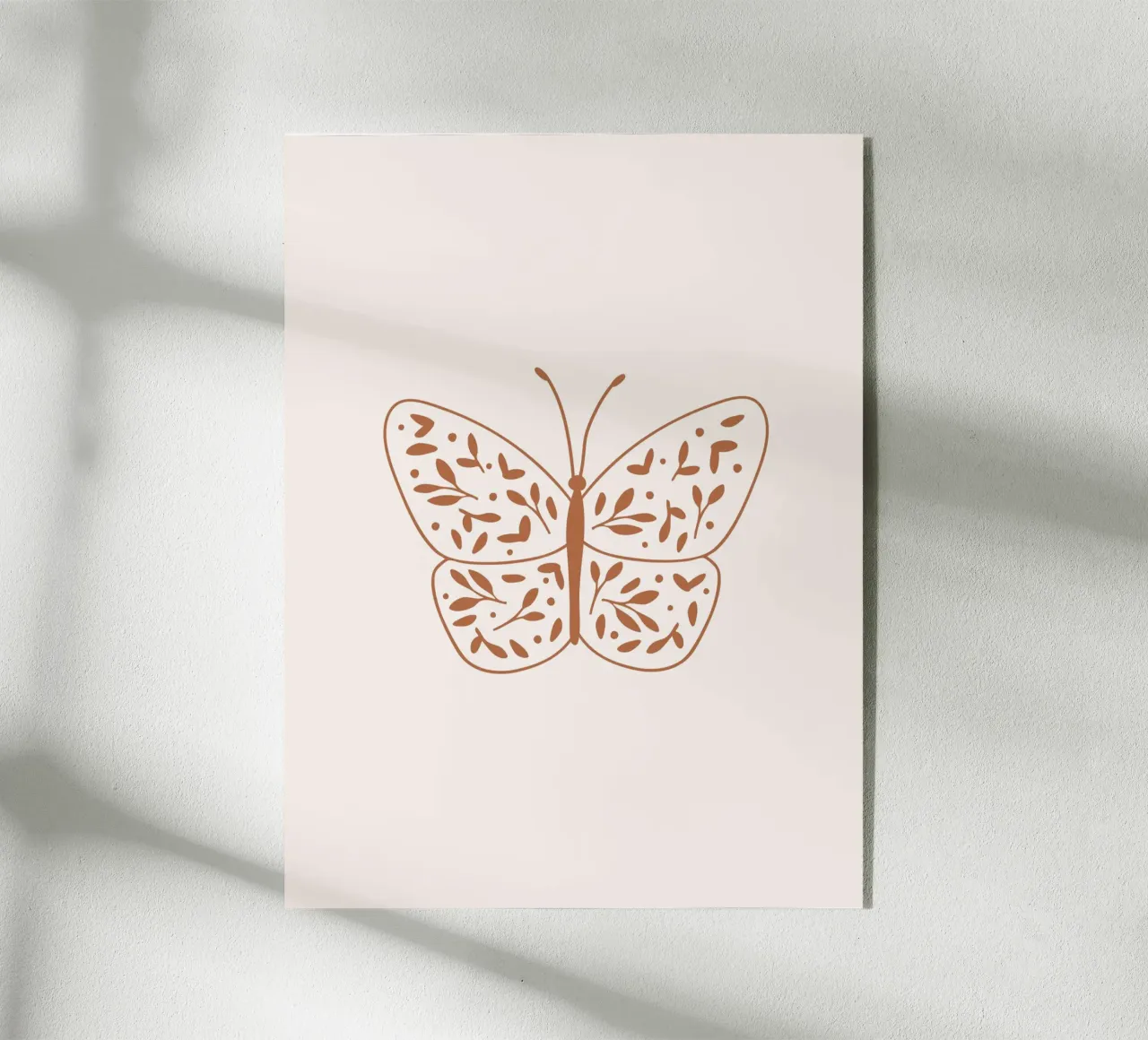 Schmetterling Acryl-Glas von KRUTH DESIGN