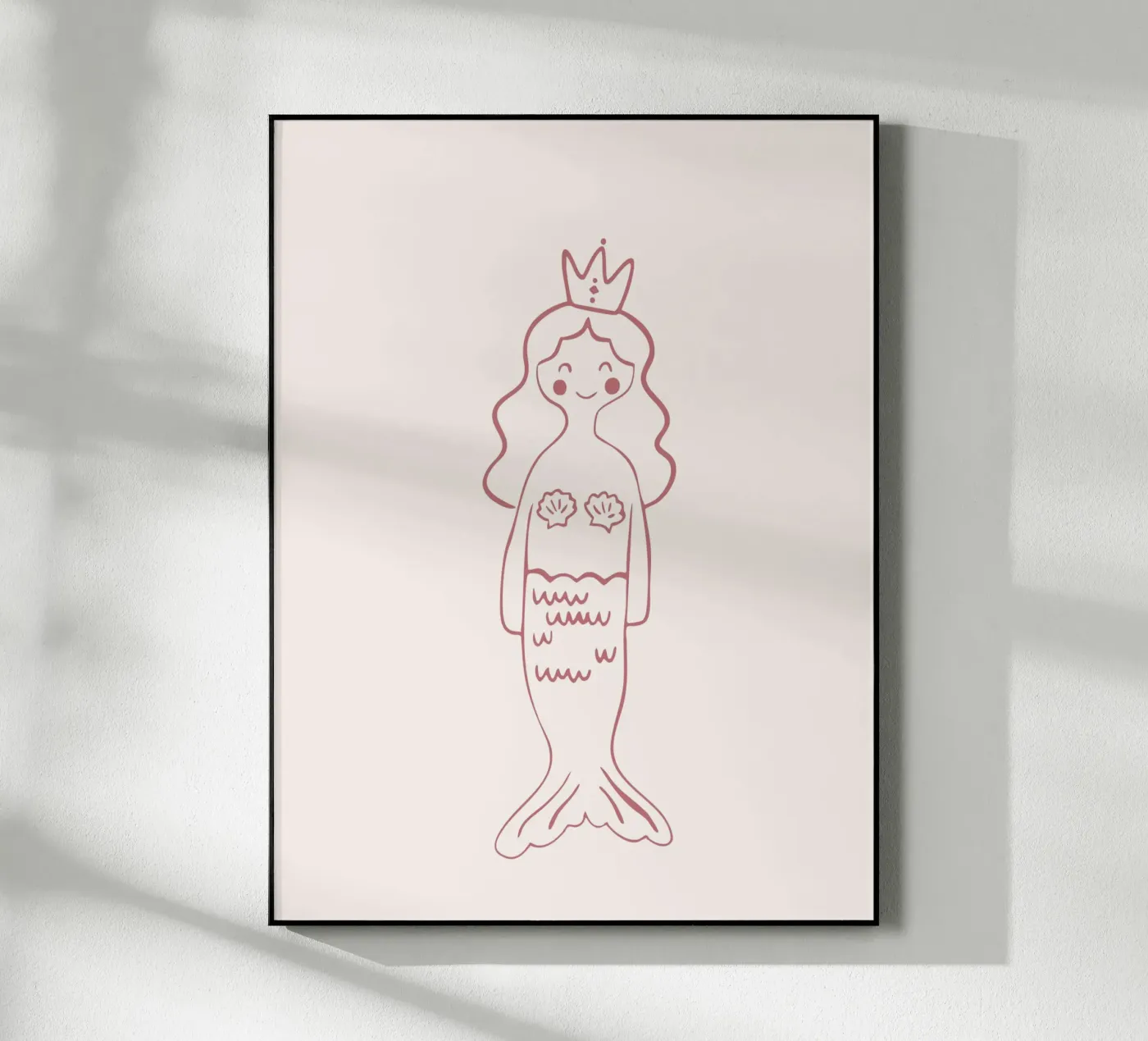 Mermaid acrylic glass by KRUTH DESIGN