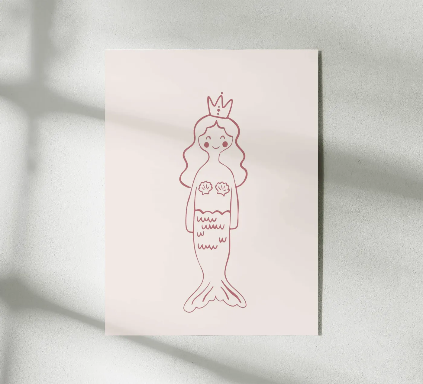 Mermaid acrylic glass by KRUTH DESIGN