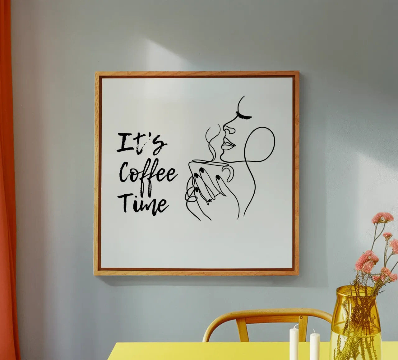 It's Coffee Time plexiglass da DigiWunderwerk