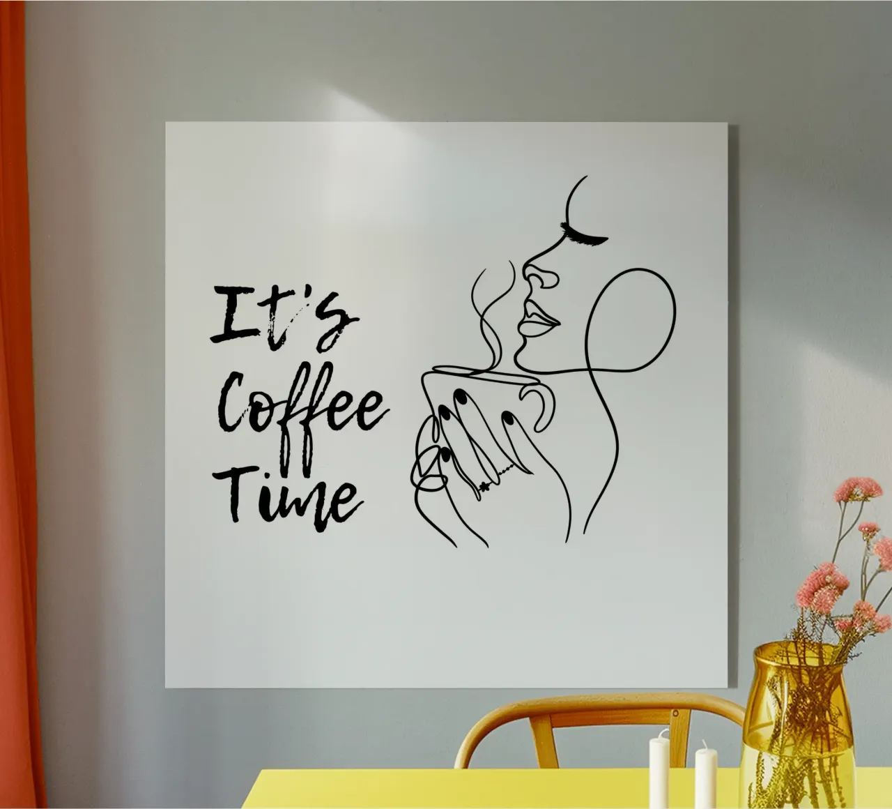 It's Coffee Time plexiglass da DigiWunderwerk