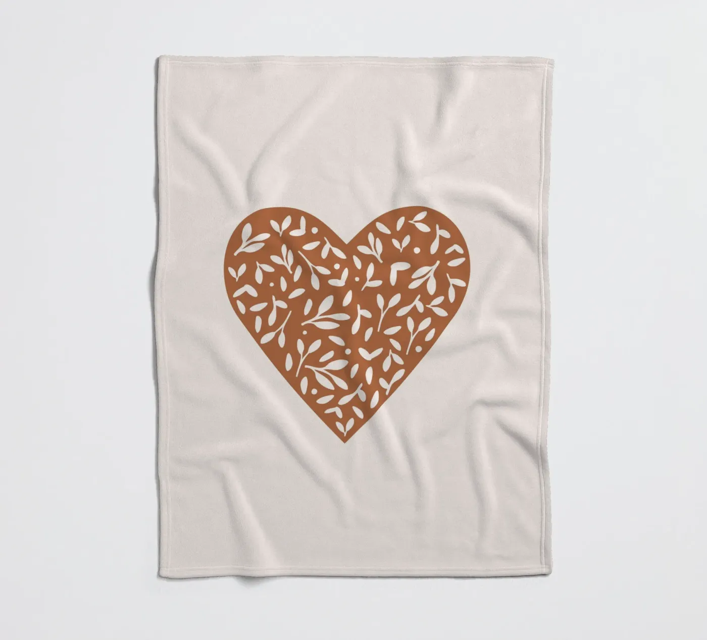 Cuore coperta in pile da KRUTH DESIGN