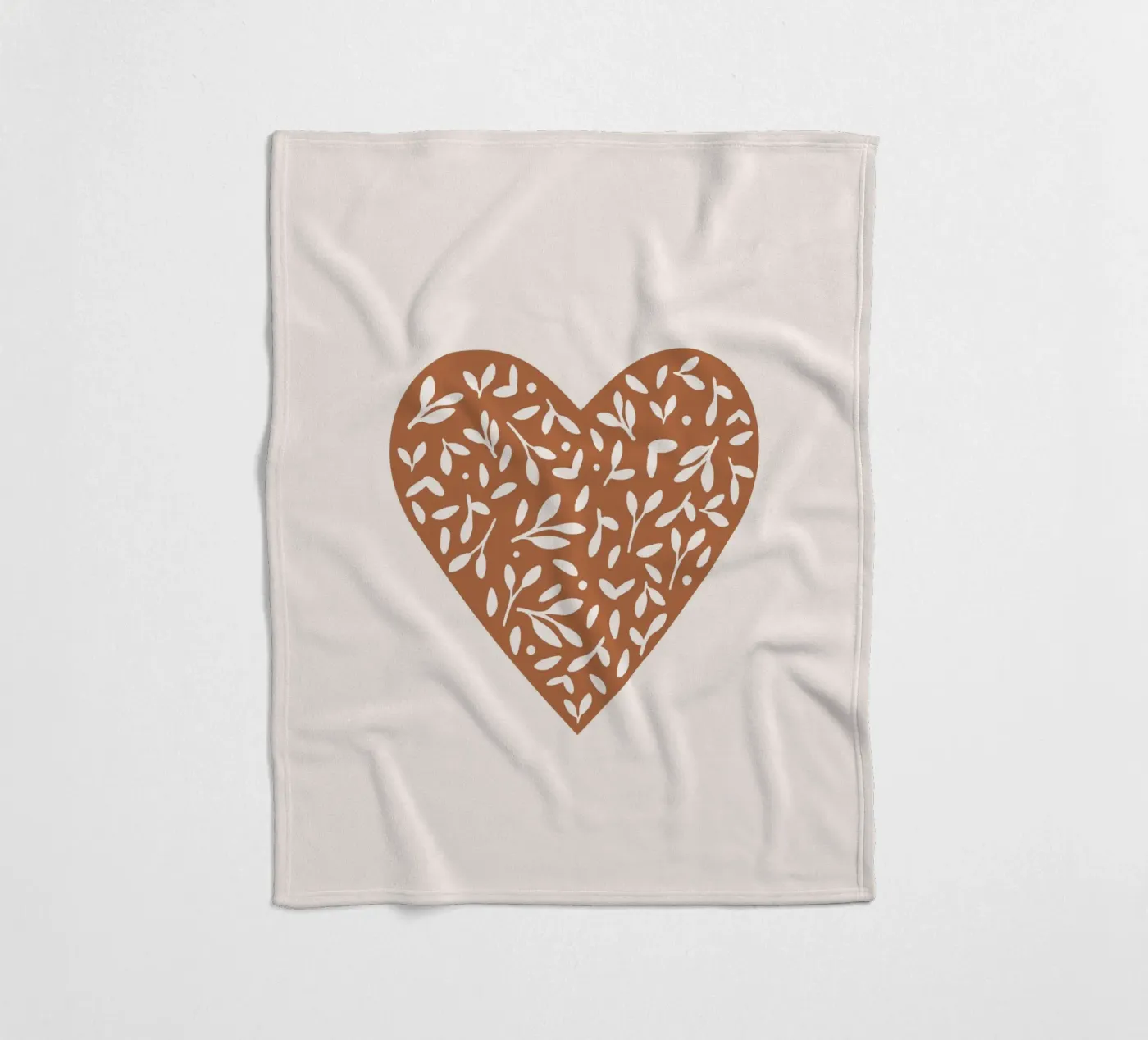 Cuore coperta in pile da KRUTH DESIGN