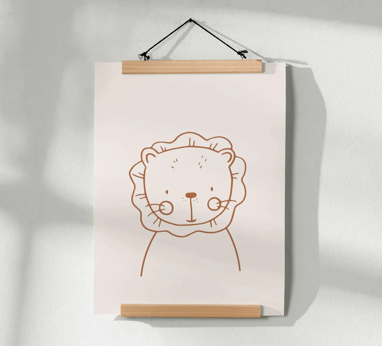 Leone poster da KRUTH DESIGN