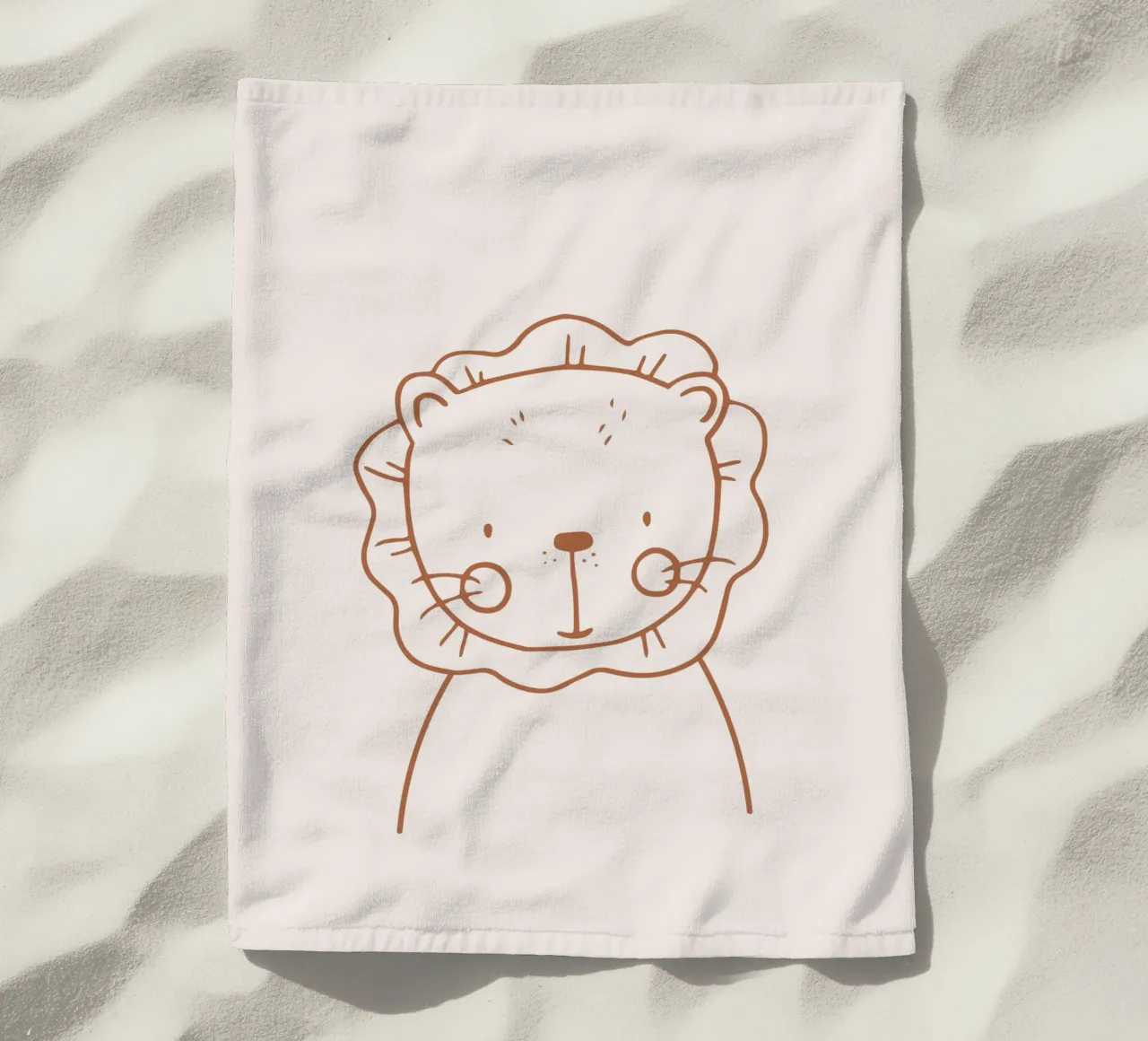 Leone telo mare da KRUTH DESIGN