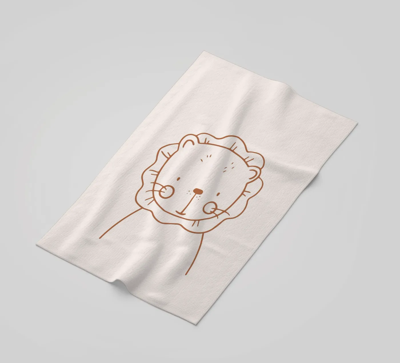 Leone telo mare da KRUTH DESIGN