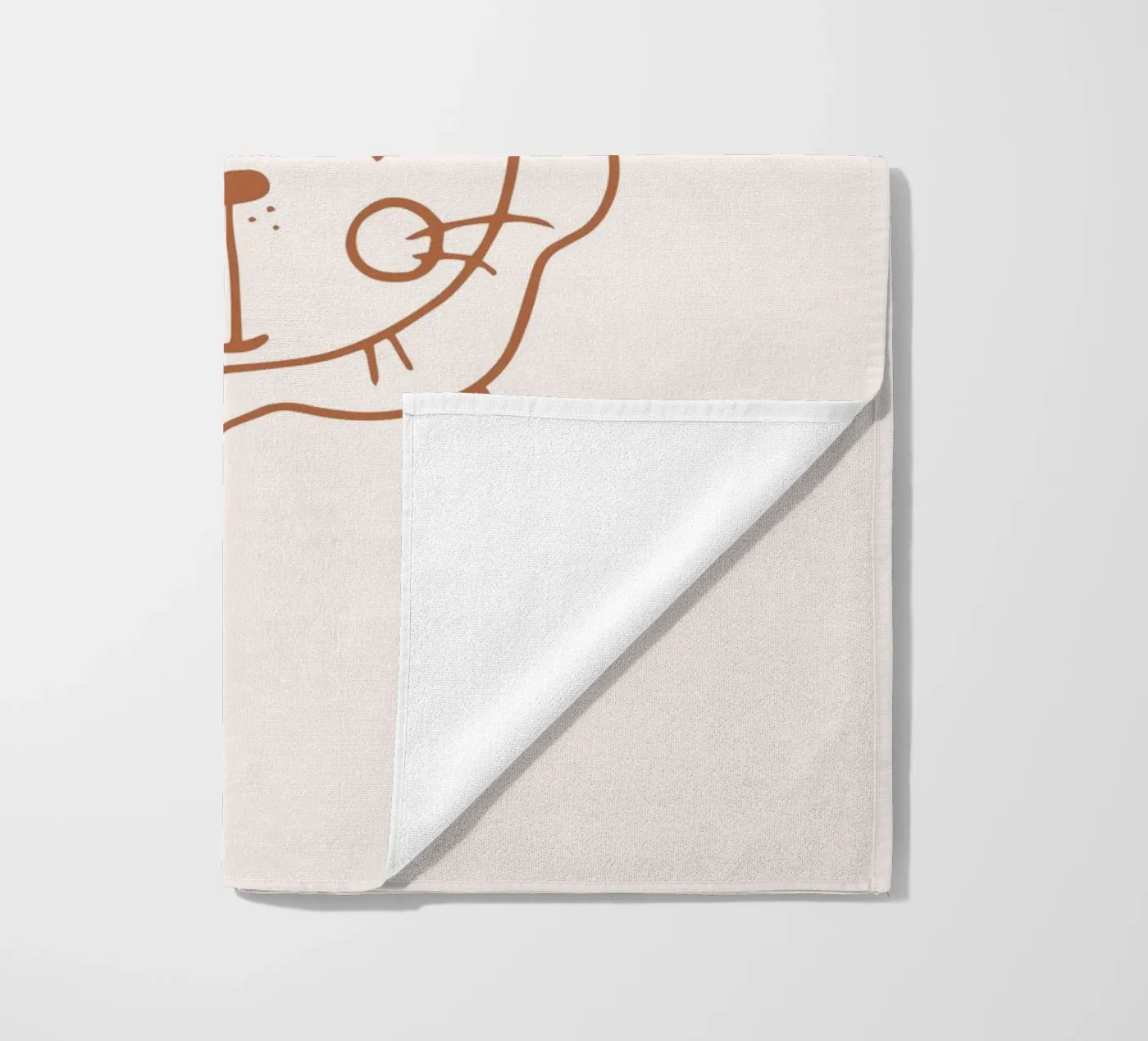 Leone telo mare da KRUTH DESIGN