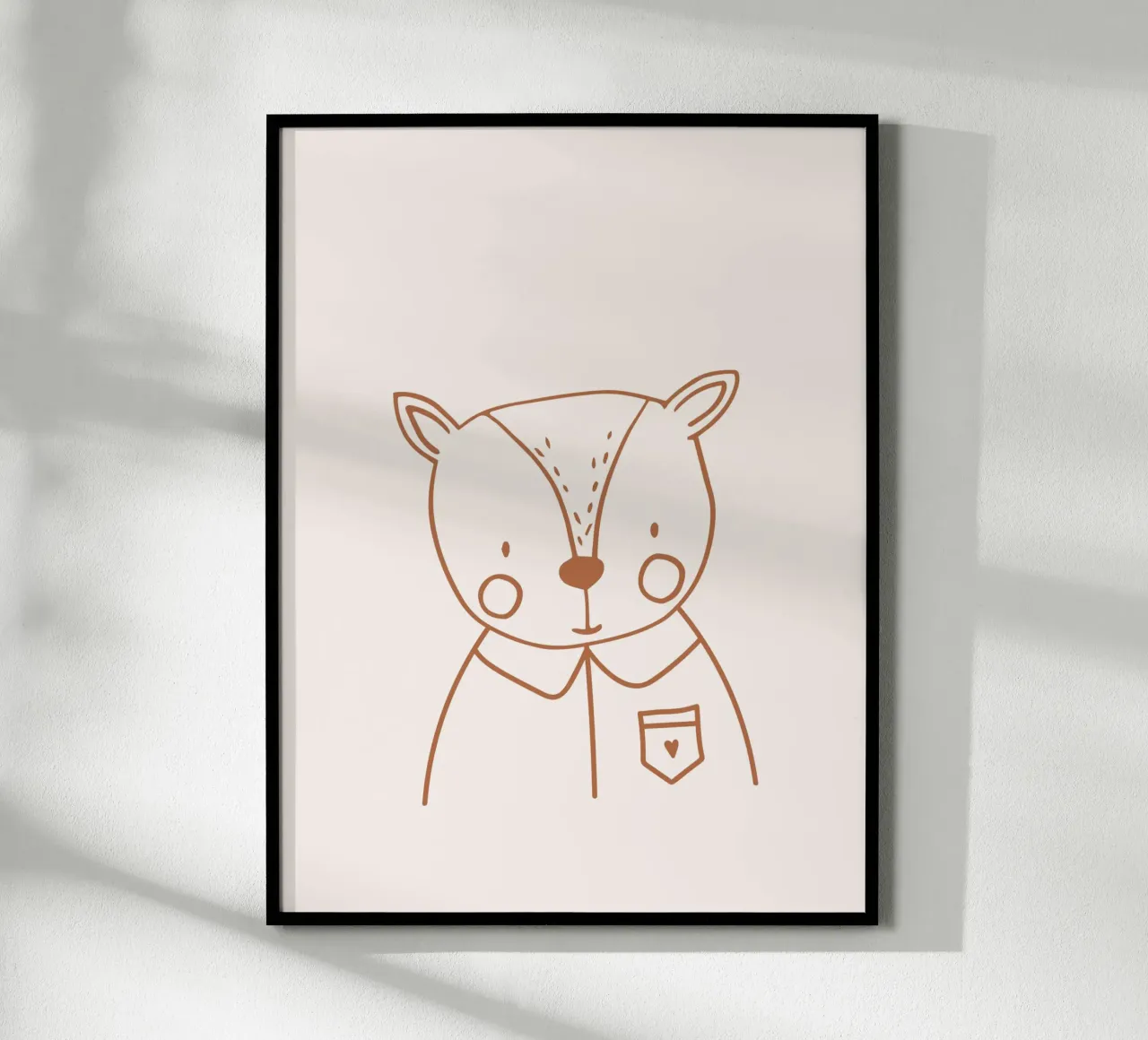 Rehkitz poster da KRUTH DESIGN