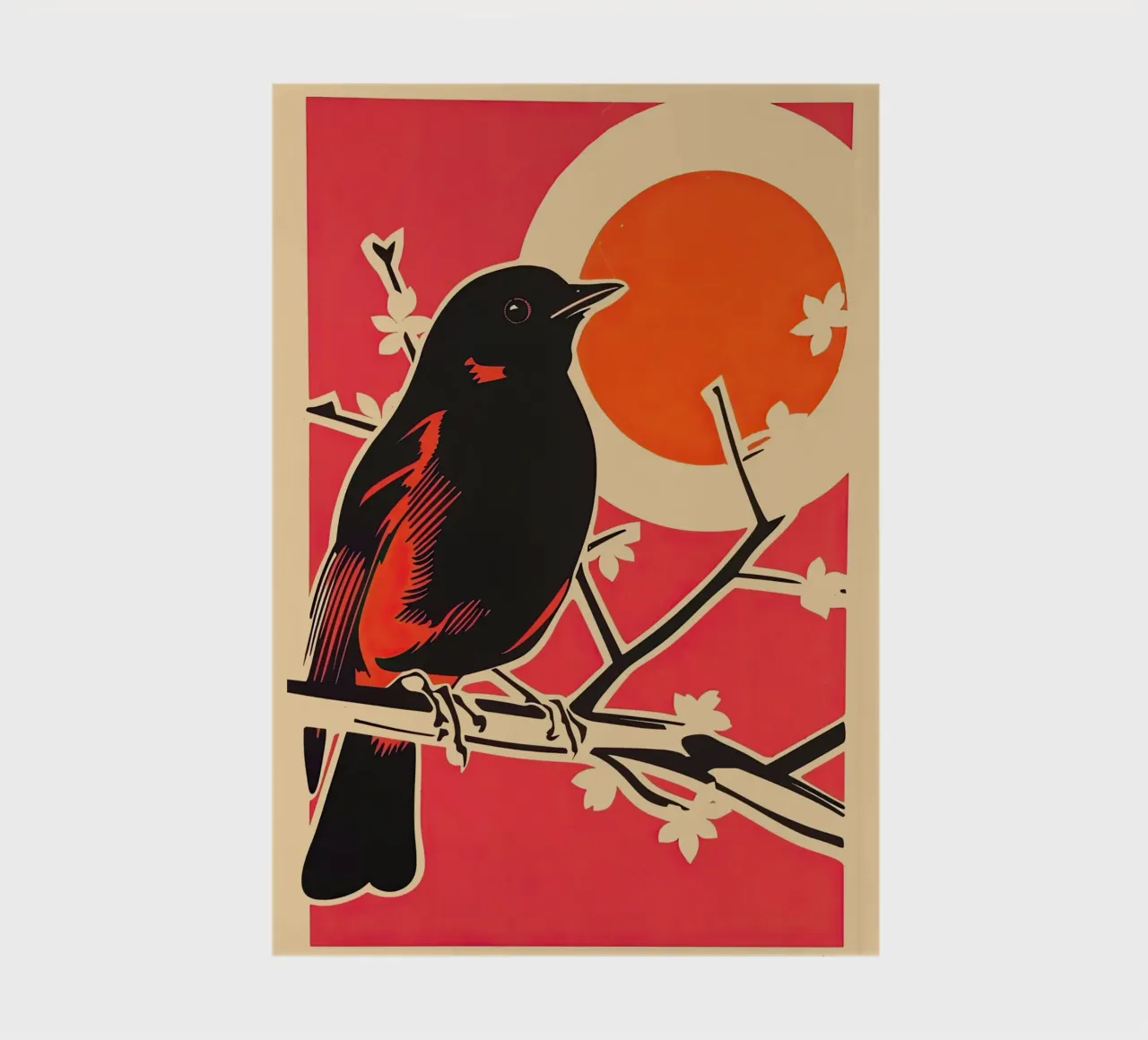 Bird on the Branch notebook by DaarbyN