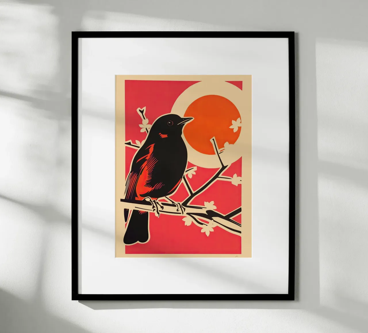 Bird on the Branch hahnemühle by DaarbyN