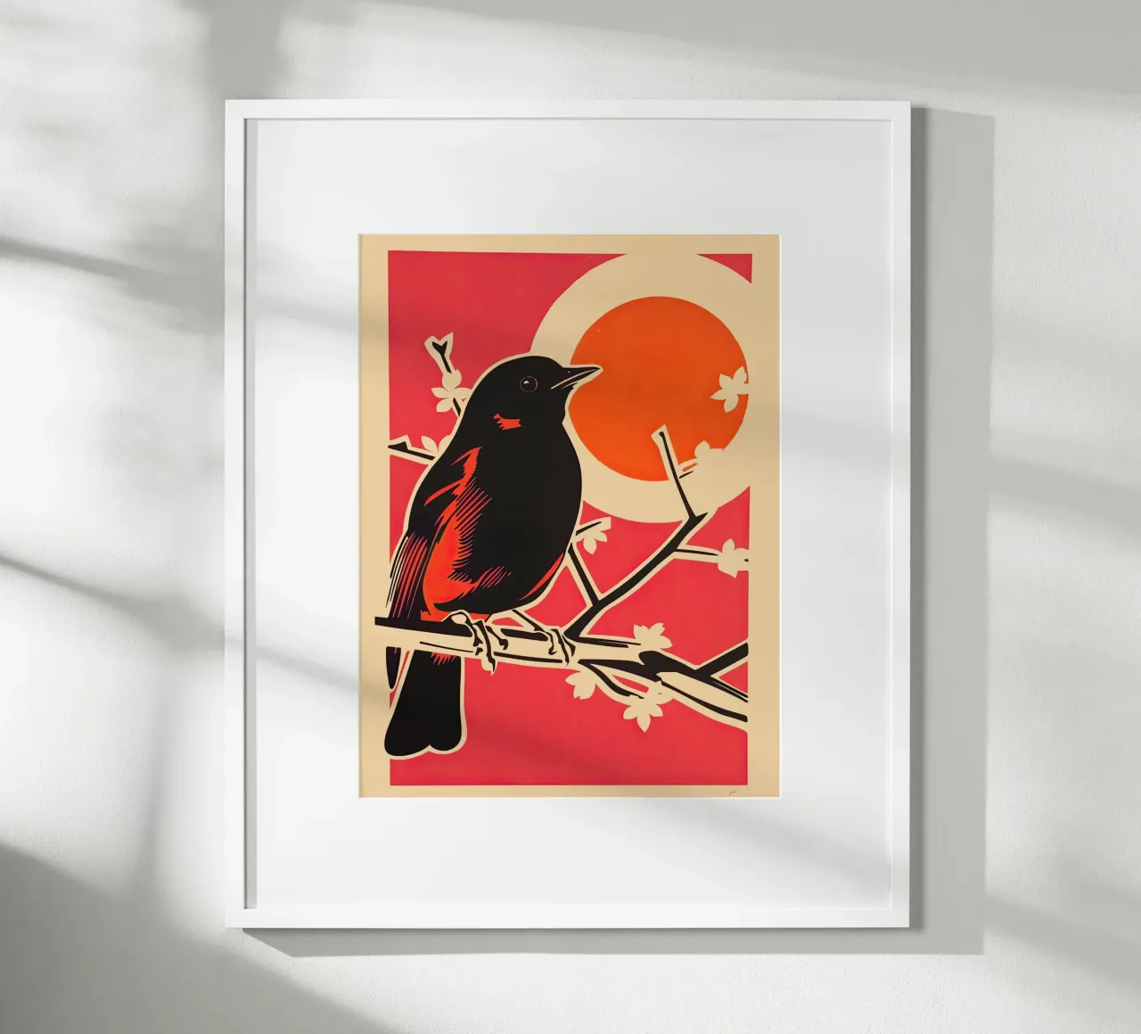 Bird on the Branch hahnemühle by DaarbyN
