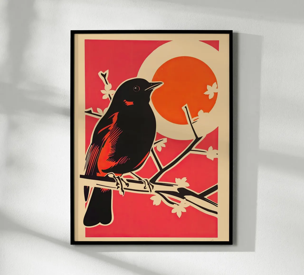 Bird on the Branch hahnemühle by DaarbyN