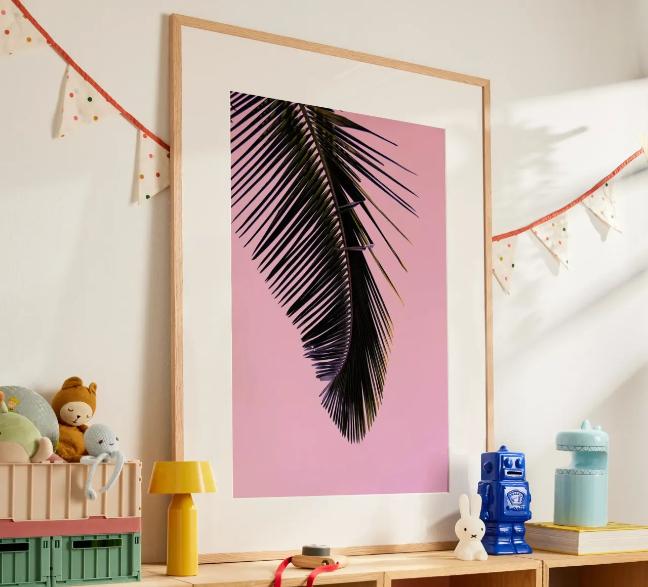 Tropicana Pink by @BineArnold poster con telaio in legno da EyeEm Mobile GmbH