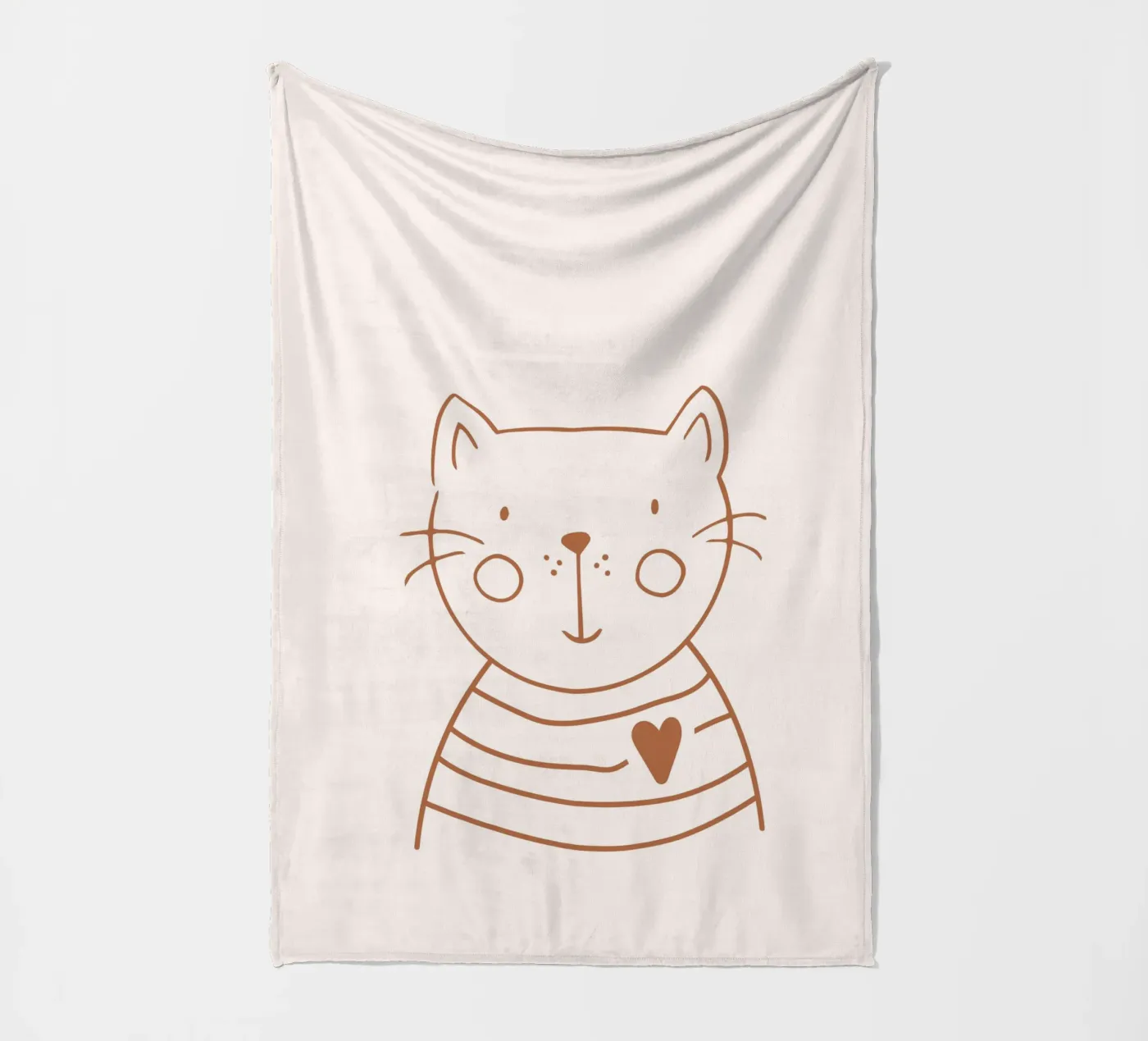 Gatto coperta in pile da KRUTH DESIGN