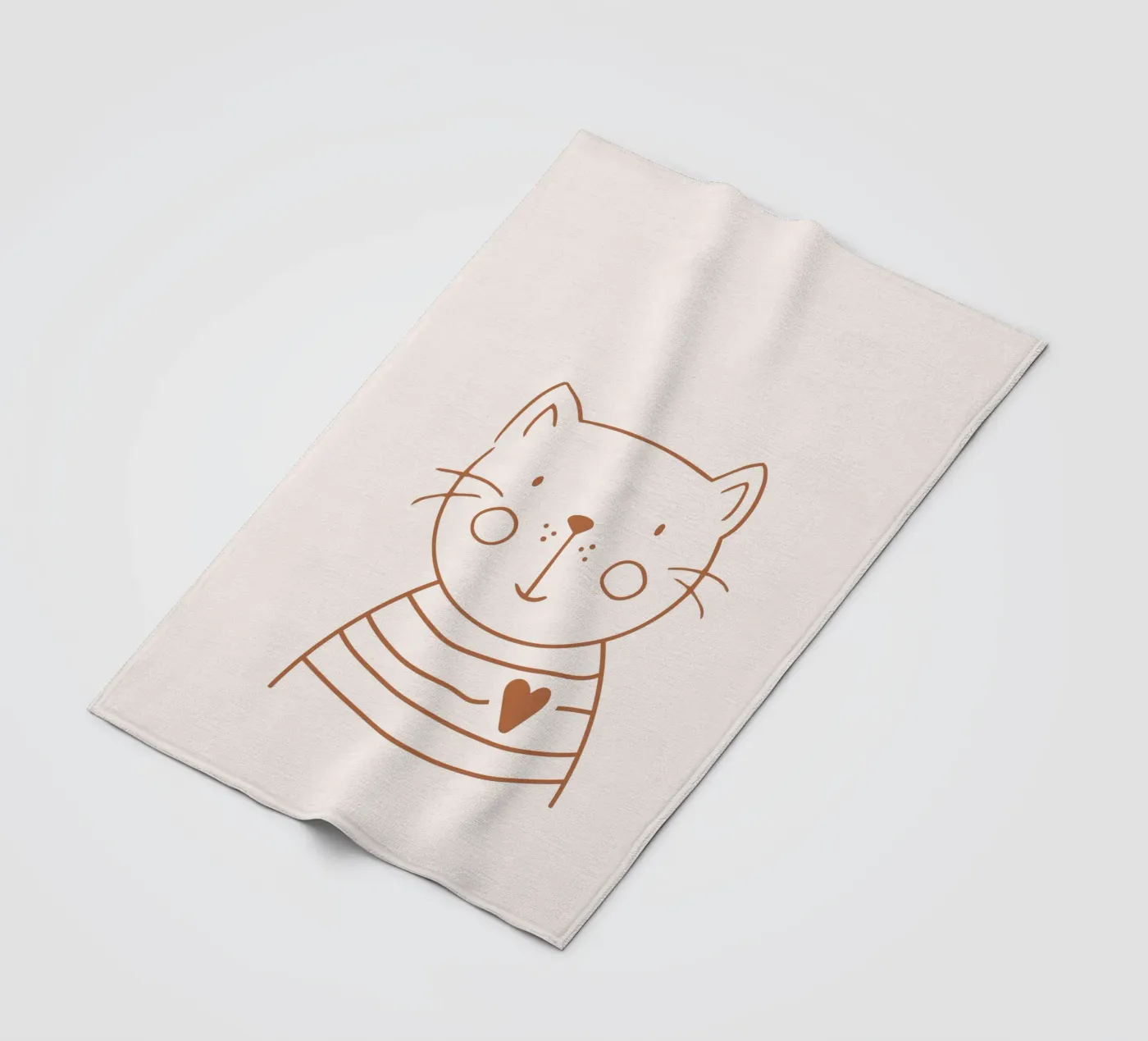 Gatto coperta in pile da KRUTH DESIGN