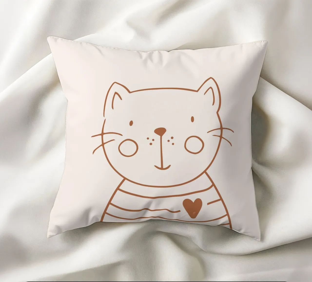 Gatto cuscino da KRUTH DESIGN