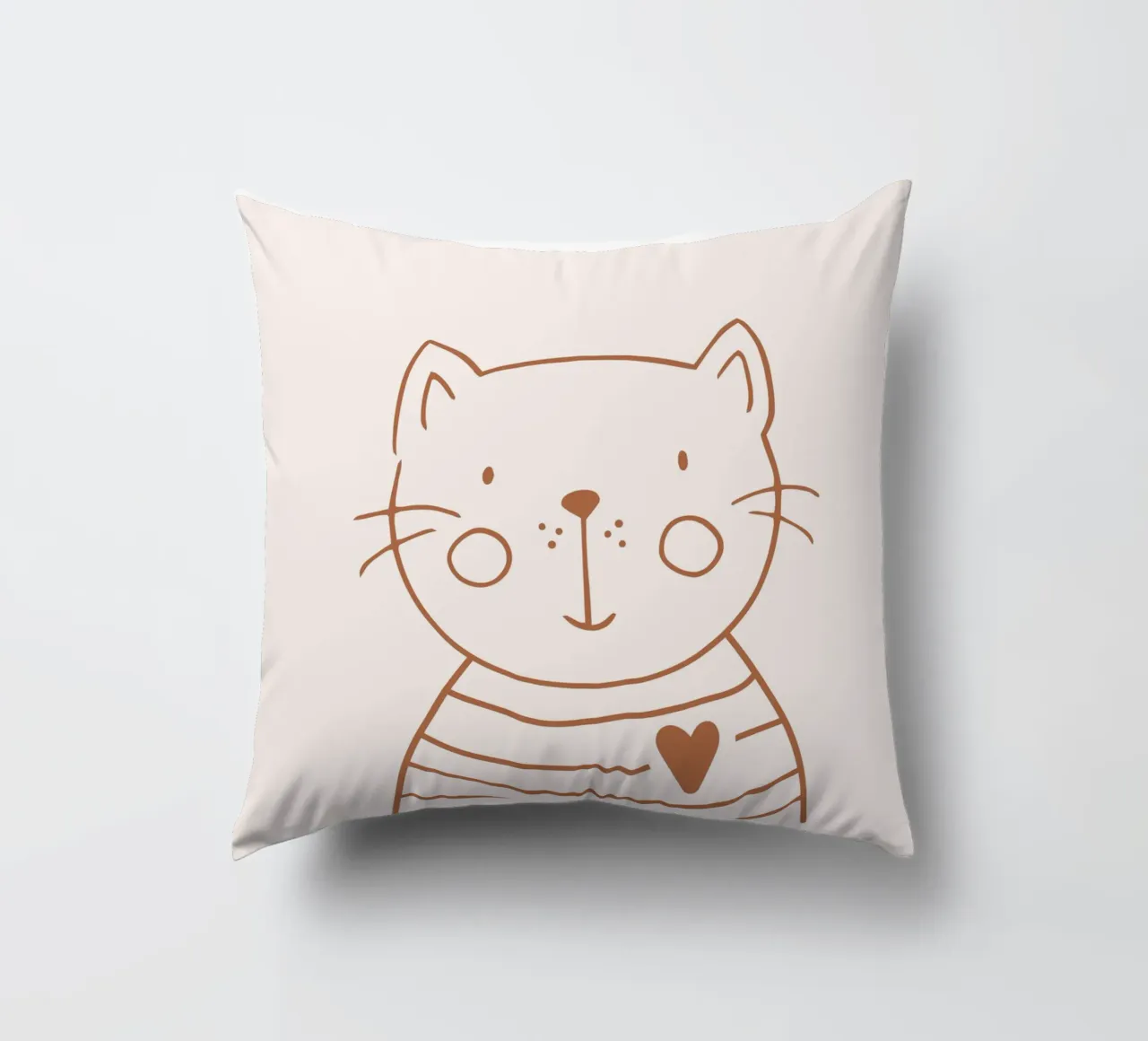 Gatto cuscino da KRUTH DESIGN