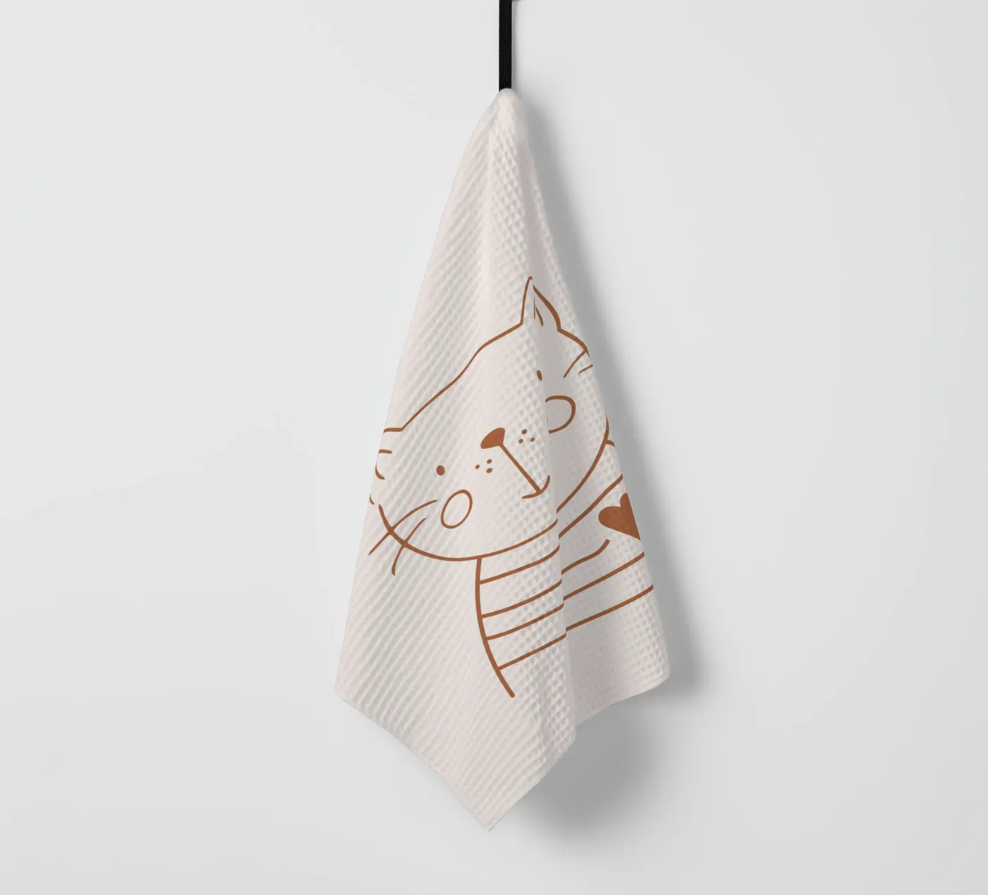 Chat torchon de KRUTH DESIGN