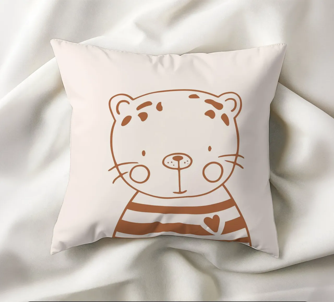 Leopardo cuscino da KRUTH DESIGN