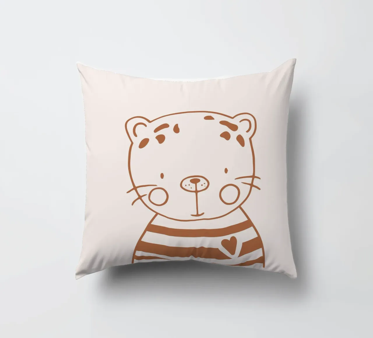 Leopardo cuscino da KRUTH DESIGN