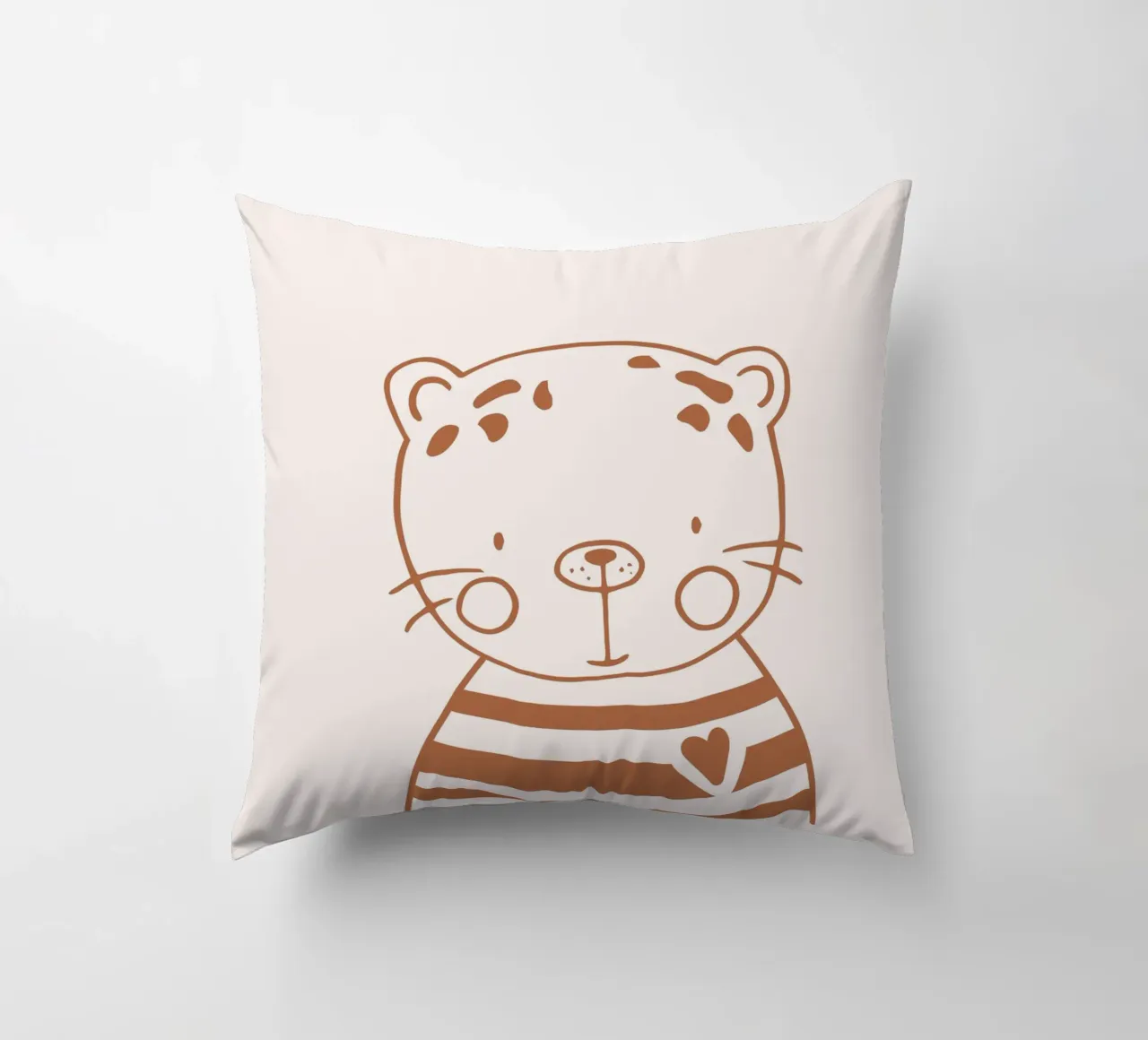 Leopardo cuscino da KRUTH DESIGN