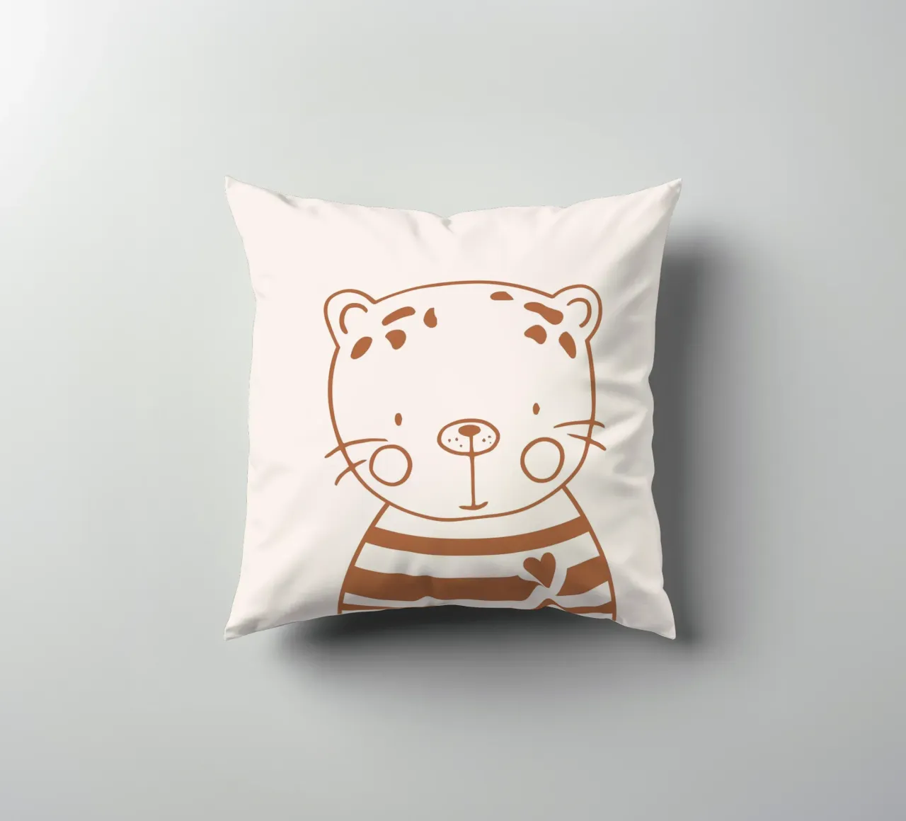 Leopardo cuscino da KRUTH DESIGN